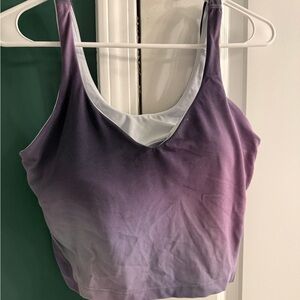 Women's Purple Ombre LULULEMON SET